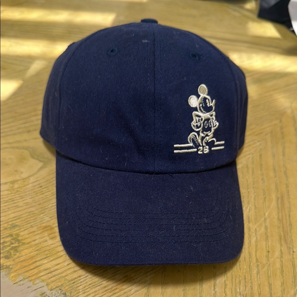 Disney Navy Blue Cap with Embroidered Design